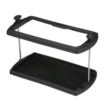 Seachoice USCG-Approved Premium Marine Group 27 Series Hold-Down Battery Tray, Black -Modern Boat Sales & Service