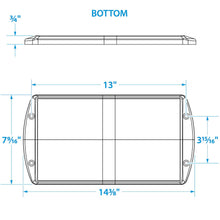 Seachoice USCG-Approved Premium Marine Group 27 Series Hold-Down Battery Tray, Black Default Title -Modern Boat Sales & Service