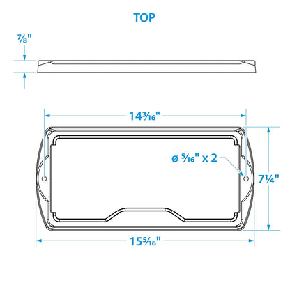 Seachoice Premium Battery Tray with Stainless Steel Hardware, 29 Series -Modern Boat Sales & Service