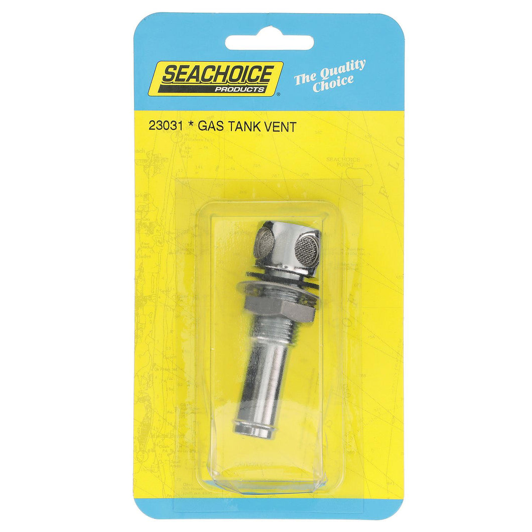 Seachoice Thru Hull Fuel Tank Vent, Chrome-Plated Brass, 5/8 in. Default Title -Modern Boat Sales & Service