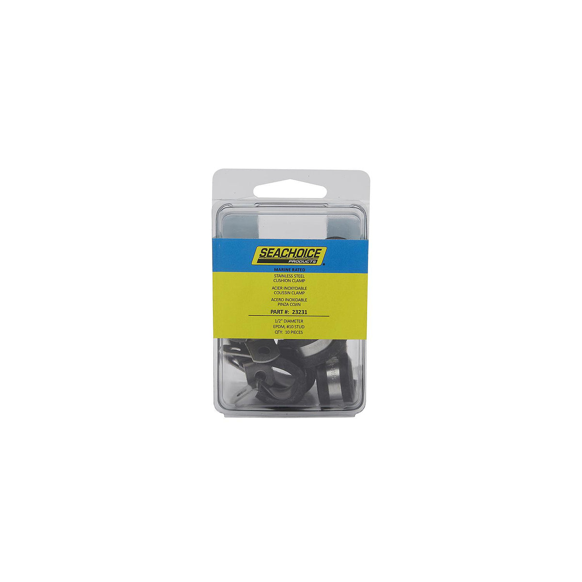Seachoice Stainless Steel Cushion Cable Clamp, 1/2 In. Default Title -Modern Boat Sales & Service