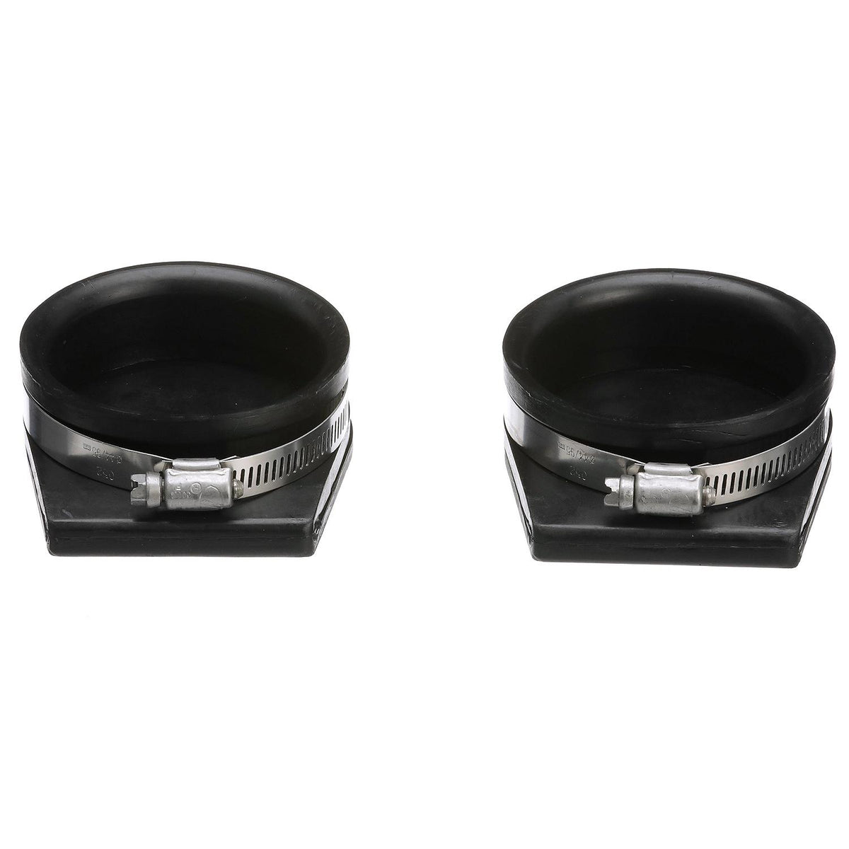 Seachoice Exhaust Guard Covers, Fits 3 in. OD Pipe, Black Rubber with Stainless Steel Hose Clamp Default Title -Modern Boat Sales & Service