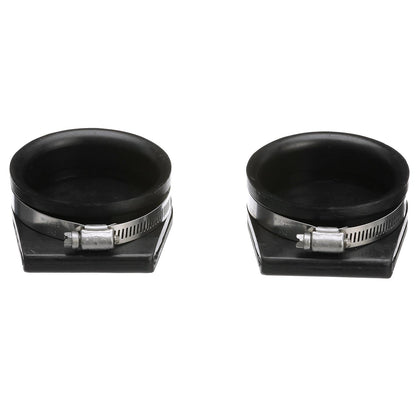 Seachoice Exhaust Guard Covers, Fits 4 in. OD Pipe, Black Rubber with Stainless Steel Hose Clamp -Modern Boat Sales & Service