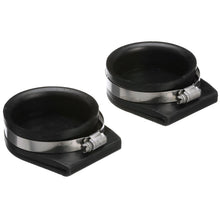 Seachoice Exhaust Guard Covers, Fits 4 in. OD Pipe, Black Rubber with Stainless Steel Hose Clamp Default Title -Modern Boat Sales & Service