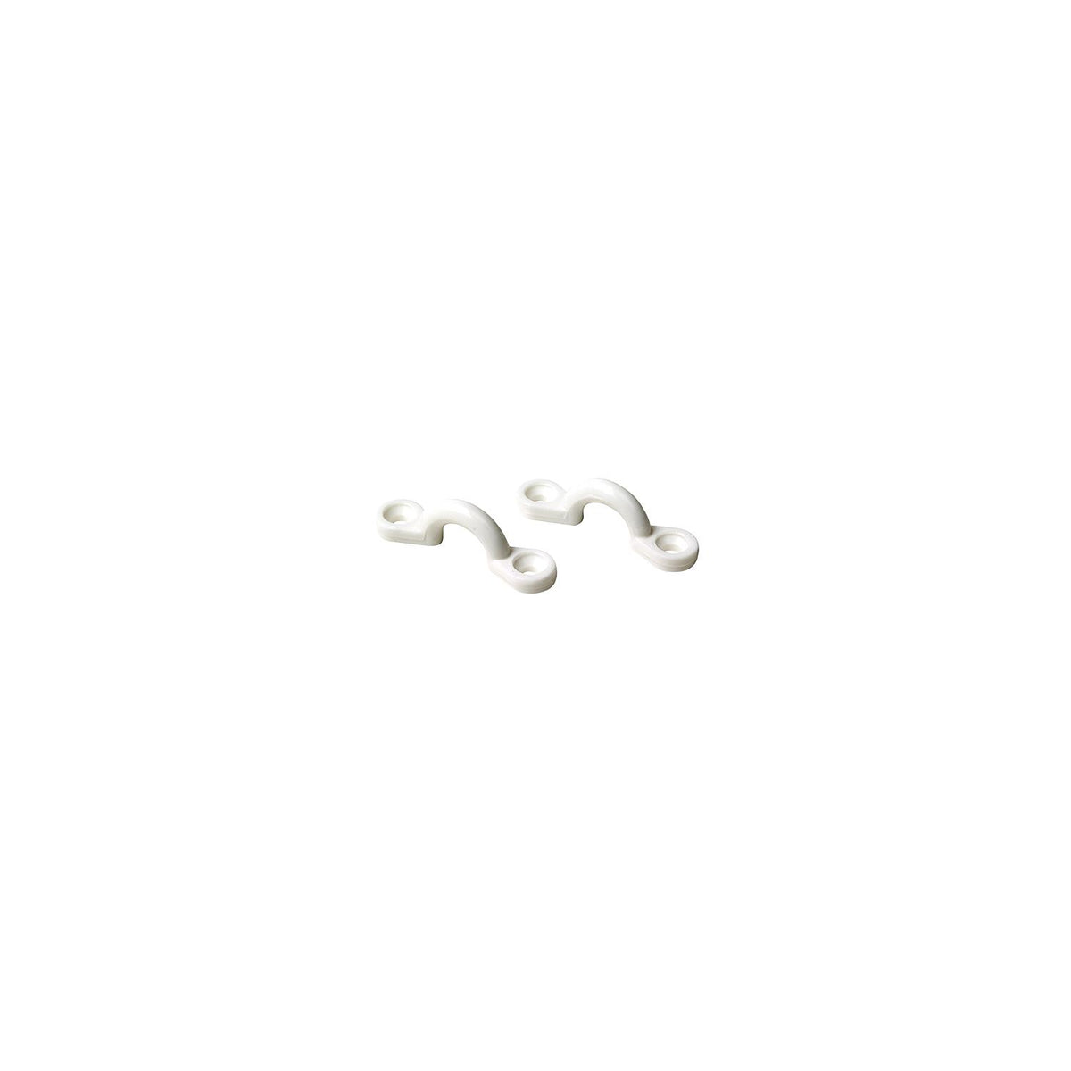 White Nylon Eye Strap, 4/Card -Modern Boat Sales & Service