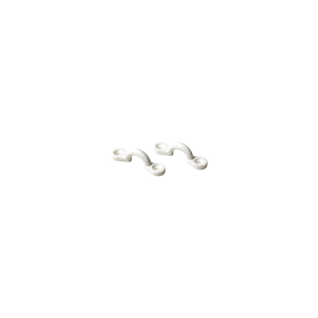 White Nylon Eye Strap, 4/Card -Modern Boat Sales & Service