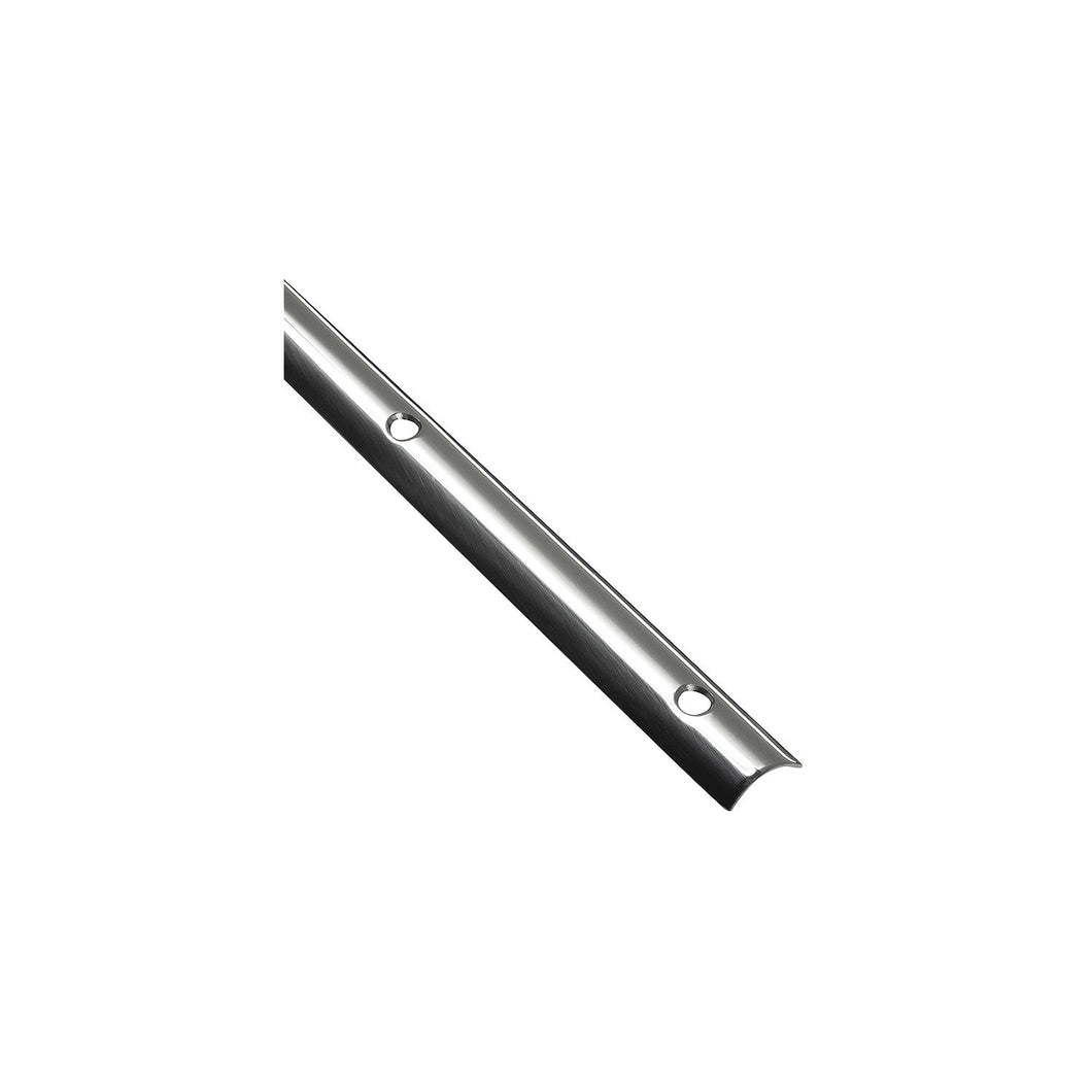Seachoice 29404 Stainless Steel Hollow Back Rub Rail, 1-1/4