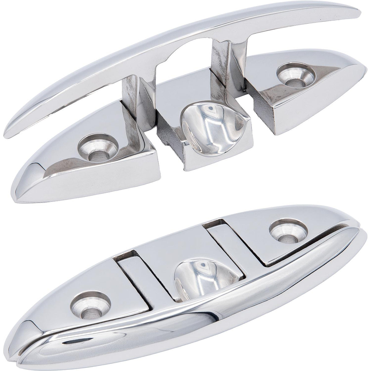 Seachoice 30003 Oval Folding Cleat - Stainless Steel, 8" Length -Modern Boat Sales & Service