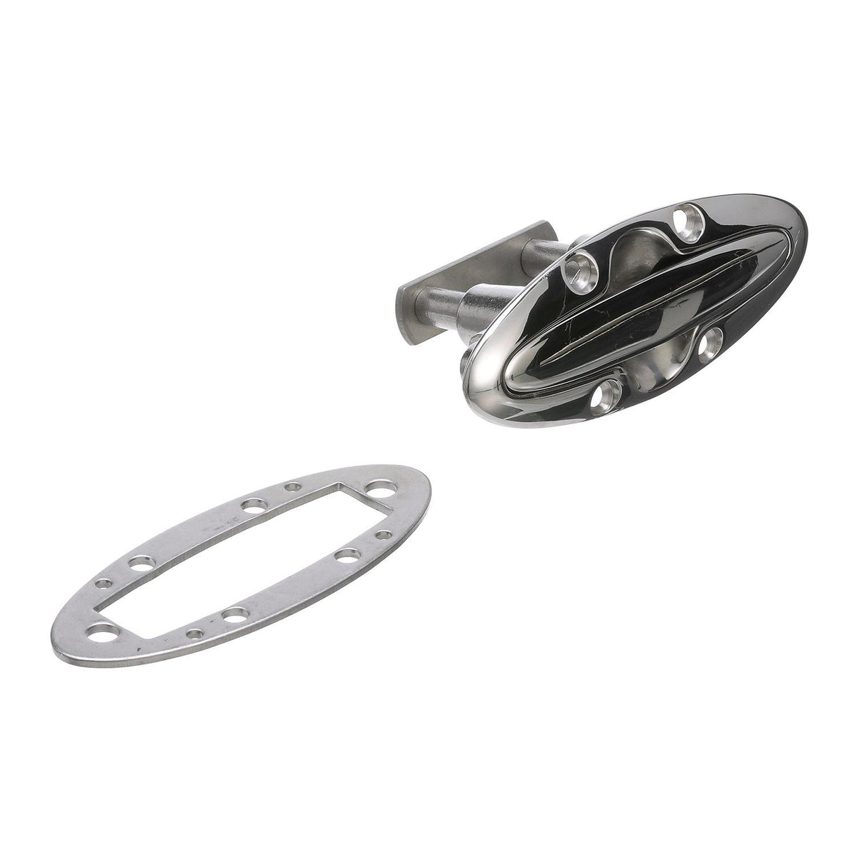 Seachoice 316 Cast Stainless Steel Pull Up Cleat, Flush Mount, 4-1/2 in. Long -Modern Boat Sales & Service
