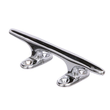 Seachoice Hollow Base Yacht Cleat, Chrome-Plated Cast Brass, 8 In. Long -Modern Boat Sales & Service