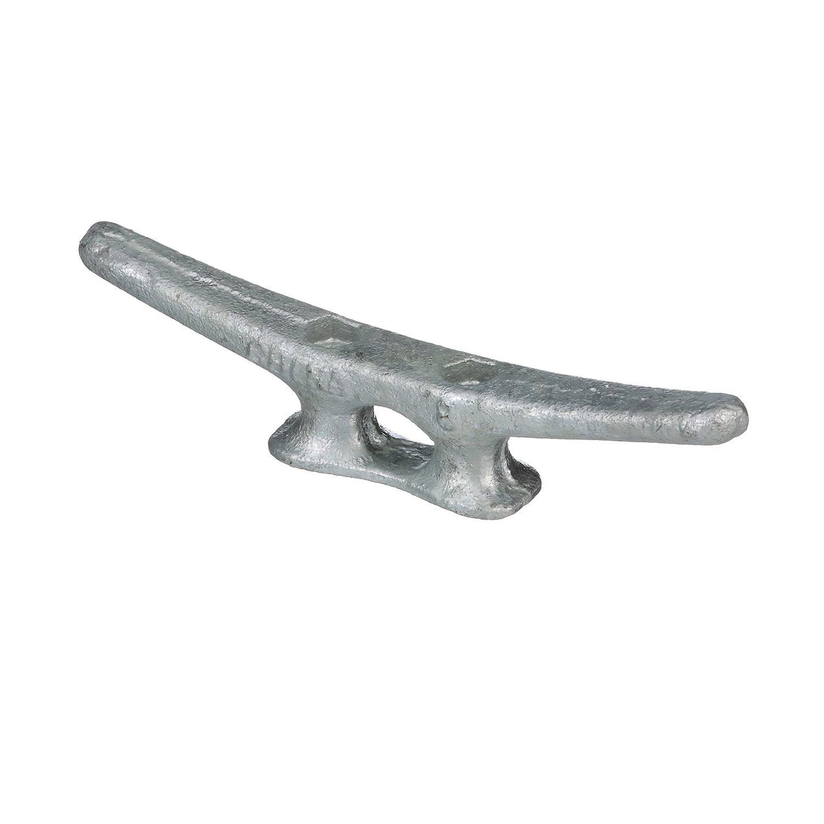 Seachoice Open Base Dock Cleat, Galvanized Gray Iron, 8 In. Default Title -Modern Boat Sales & Service