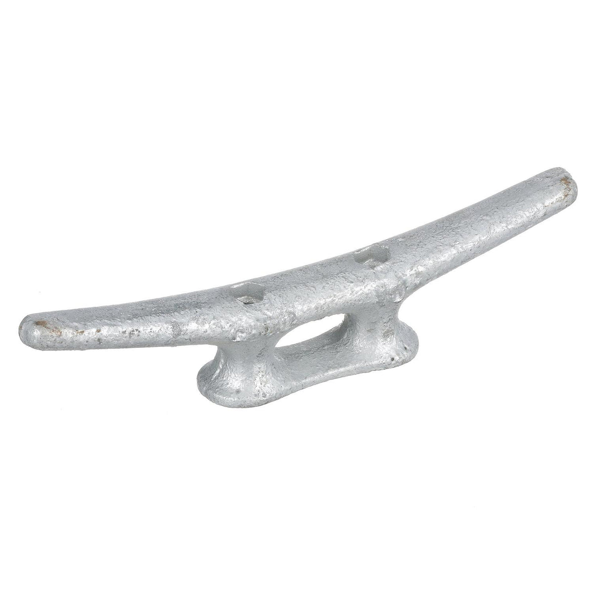 Seachoice Open Base Dock Cleat, Galvanized Gray Iron, 10 In. -Modern Boat Sales & Service