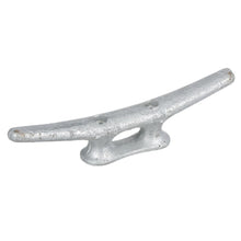 Seachoice Open Base Dock Cleat, Galvanized Gray Iron, 10 In. -Modern Boat Sales & Service