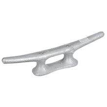 Seachoice Open Base Dock Cleat, Galvanized Gray Iron, 12 In. Default Title -Modern Boat Sales & Service
