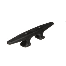 Seachoice Black Plastic Cleat, 10 in. Long, 1 in. Max Rope Size Default Title -Modern Boat Sales & Service