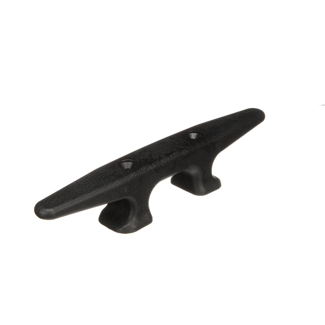 Seachoice Black Plastic Cleat, 10 in. Long, 1 in. Max Rope Size Default Title -Modern Boat Sales & Service