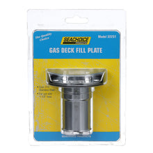 Seachoice Corrosion-Resistant Cast 316 Stainless Steel Deck Fill, Gas Fill w/ Cap -Modern Boat Sales & Service