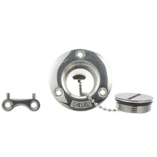 Seachoice Corrosion-Resistant Cast 316 Stainless Steel Deck Fill, Diesel Fill w/ Cap Default Title -Modern Boat Sales & Service