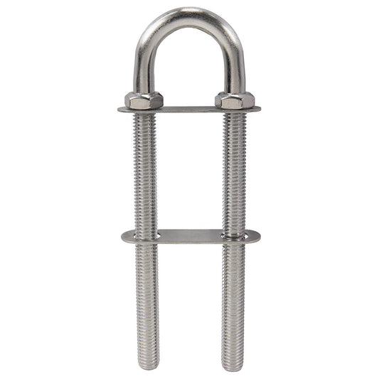 Seachoice 33463 Bow and Stern Eye - Stainless Steel, 2 Nuts, 3.42" Thread Length -Modern Boat Sales & Service