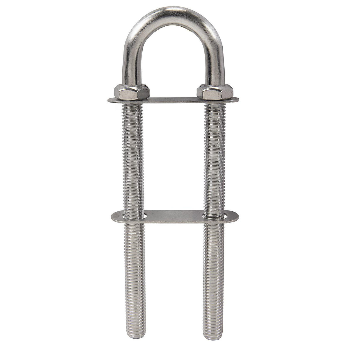 Seachoice 33607 Stern Eye - Stainless Steel, 2 Nuts, 5.55" Thread Length Default Title -Modern Boat Sales & Service