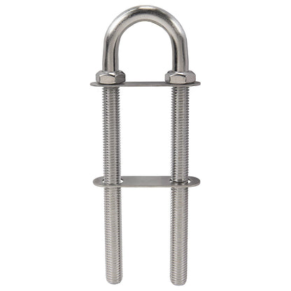 Seachoice 33616 Bow Eye - Stainless Steel, 2 Nuts, 4.74" Thread Length Default Title -Modern Boat Sales & Service