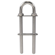 Seachoice 33616 Bow Eye - Stainless Steel, 2 Nuts, 4.74" Thread Length Default Title -Modern Boat Sales & Service
