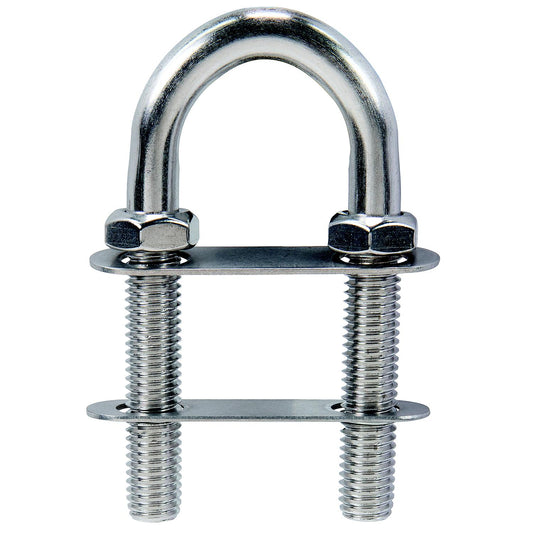 Seachoice 33637 Bow Eye - Stainless Steel, 2 Nuts, 2.58" Thread Length -Modern Boat Sales & Service