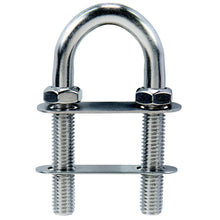 Seachoice 33637 Bow Eye - Stainless Steel, 2 Nuts, 2.58" Thread Length -Modern Boat Sales & Service
