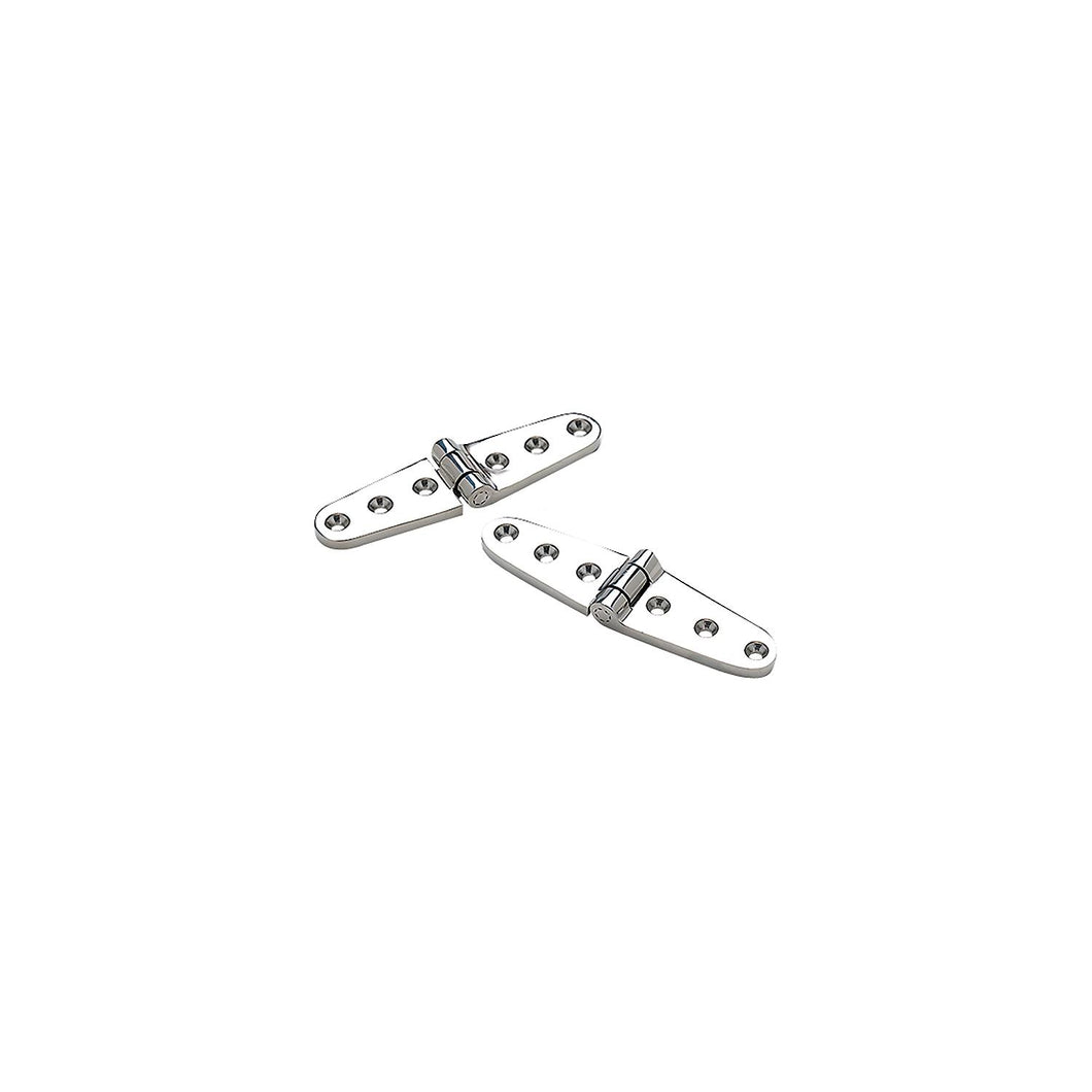Seachoice 33811 Stainless Steel Strap Hinges (1 Pair Per Pack) -Modern Boat Sales & Service