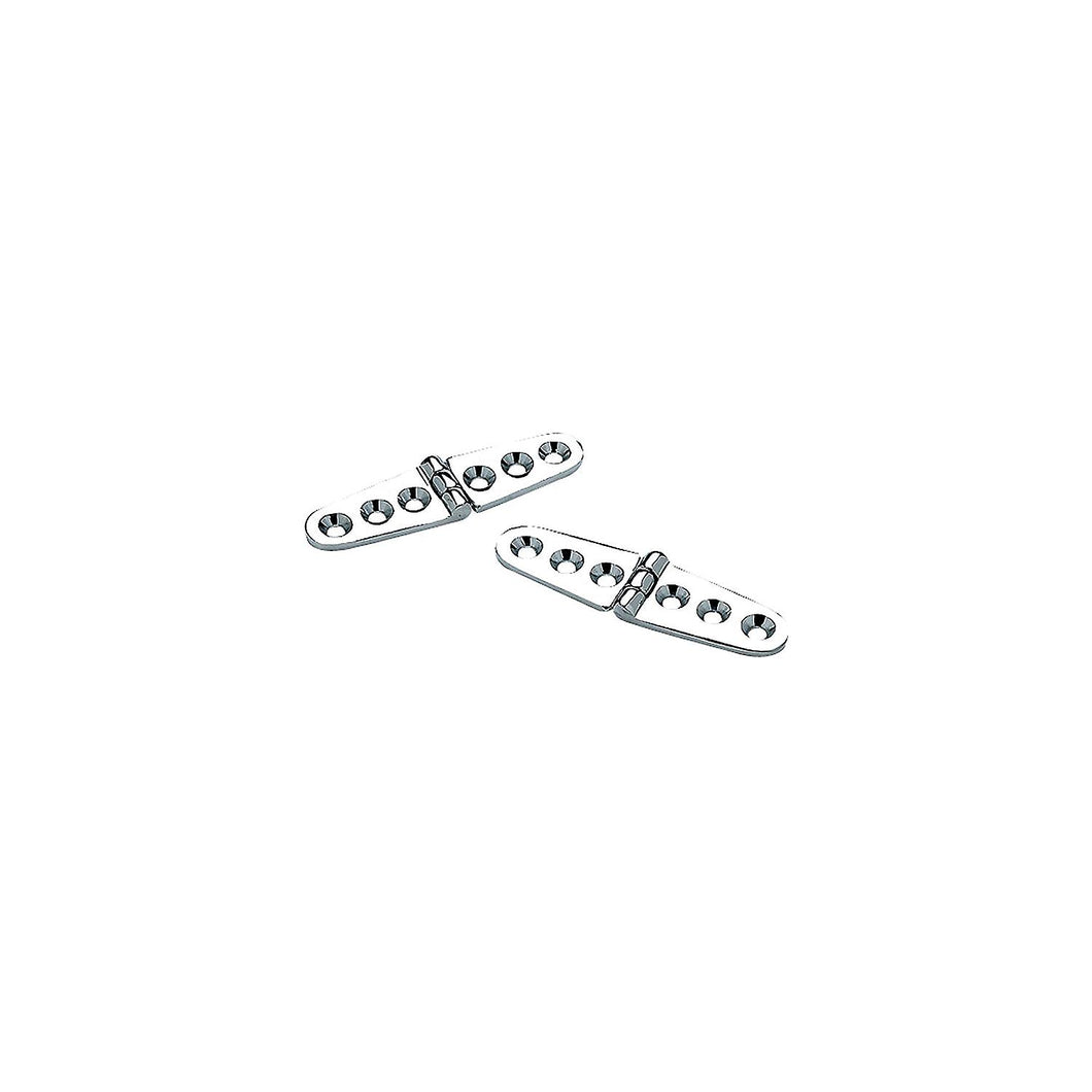 Seachoice Chrome Plated Brass Strap Hinges (1 Pair Per Pack) -Modern Boat Sales & Service