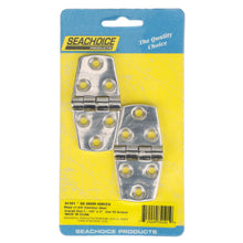 Seachoice Marine-Grade Door Hinges, Polished 316 Stainless Steel, 3 in. X 1-1/2 in., Pack of 2 -Modern Boat Sales & Service