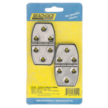Seachoice Marine-Grade Utility Hinges, 304 Stainless Steel w/ Black Nylon Base Plate, 2-7/8 In. X 1-1/2 In., Pack of 2 -Modern Boat Sales & Service