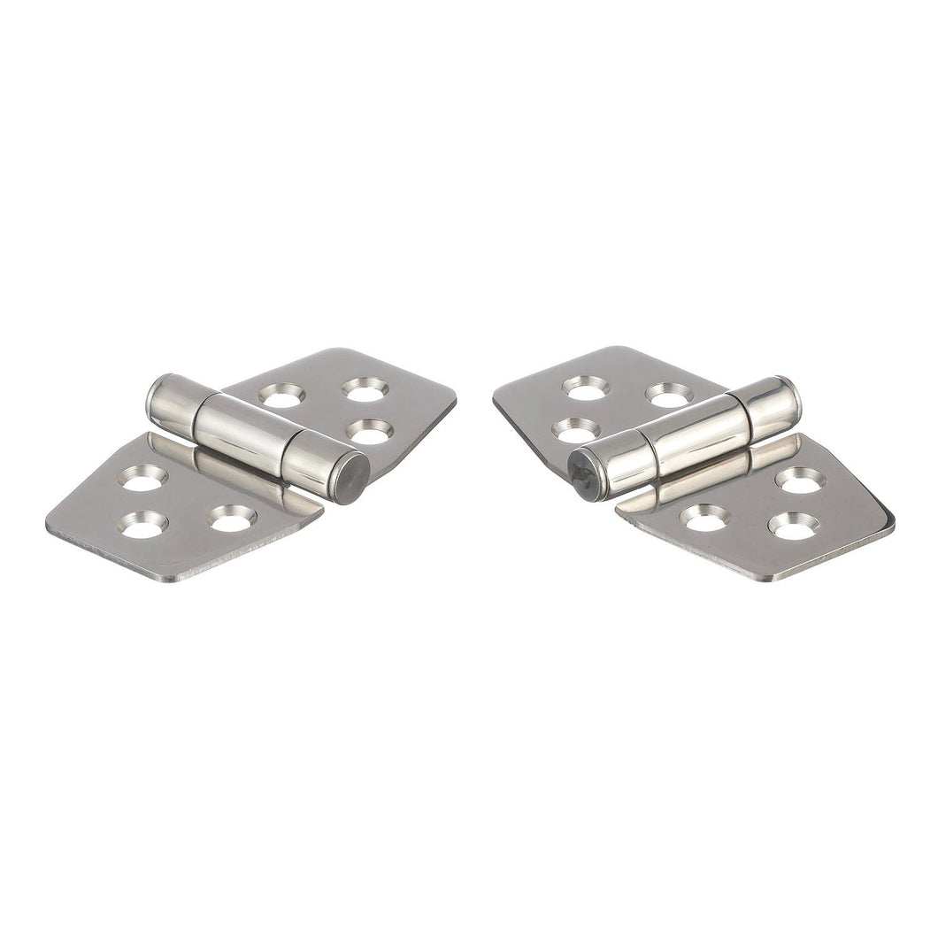 Seachoice Barrel-Up Friction Hinge, 316 Stainless Steel, 1-9/16 In. X 3 In., 1 Pair Default Title -Modern Boat Sales & Service