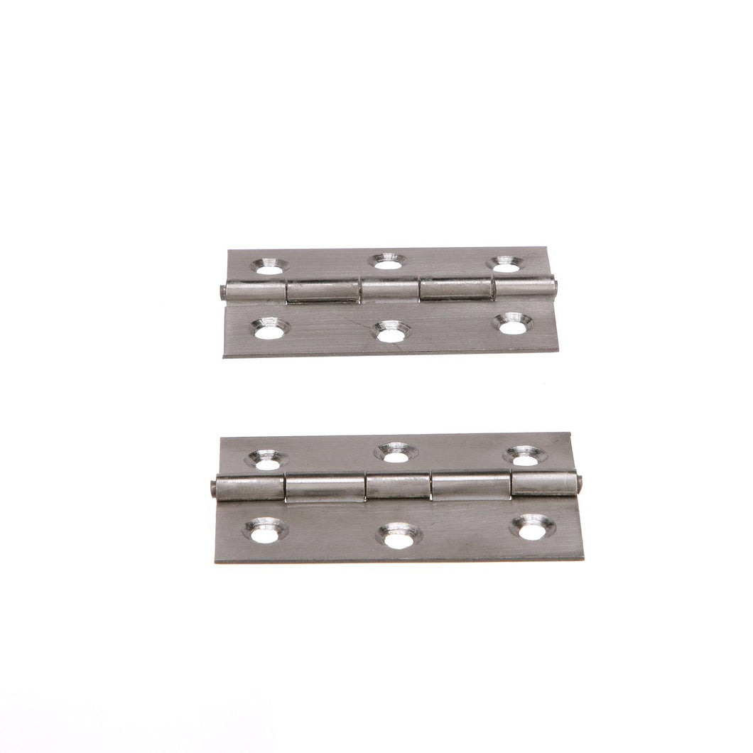 Seachoice 34911 Marine-Grade Butt Hinges, 18-8 Stainless Steel, 2-1/2 in. X 1-5/8 in., Pack of 2 Default Title -Modern Boat Sales & Service