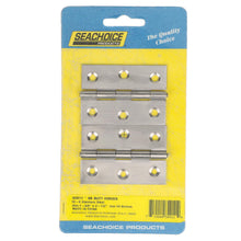 Seachoice 34911 Marine-Grade Butt Hinges, 18-8 Stainless Steel, 2-1/2 in. X 1-5/8 in., Pack of 2 -Modern Boat Sales & Service