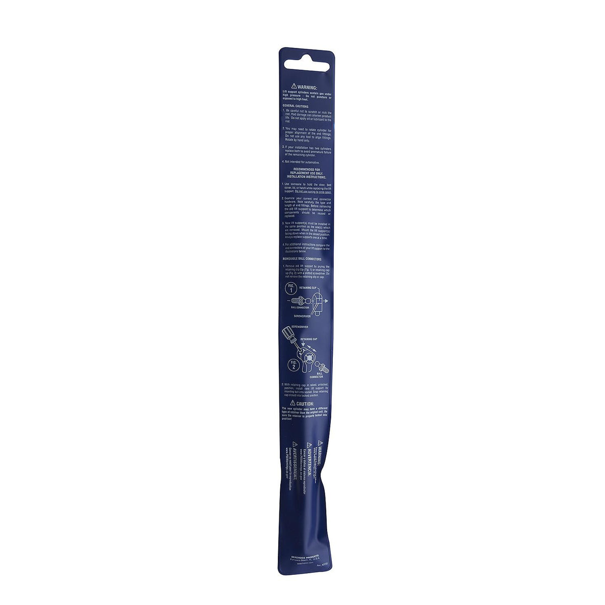 Seachoice Gas Spring, 316 Stainless Steel, 10-7 in., 30# Default Title -Modern Boat Sales & Service