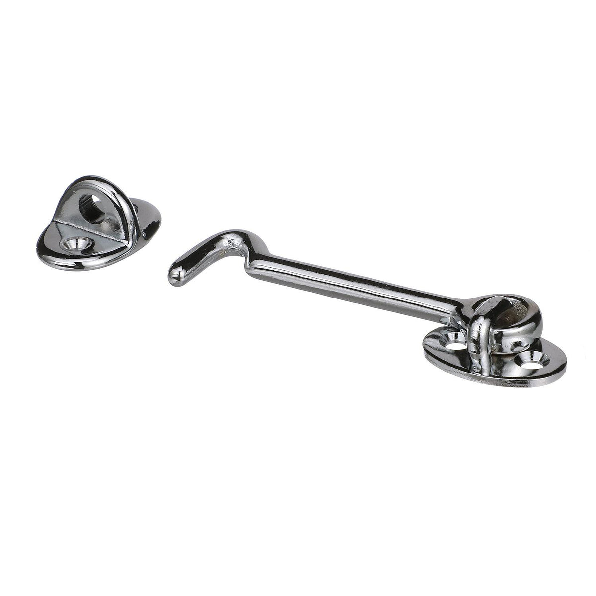 Seachoice Chrome-Plated Cast Brass 3 in. Marine Cabin Door Hook w/ #6 Fastener Default Title -Modern Boat Sales & Service