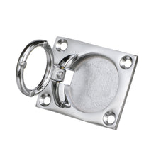 Seachoice Chrome-Plated Cast Brass Square Flush Hatch Ring Pull, 1-7/8 In. X 2-1/2 In. Default Title -Modern Boat Sales & Service