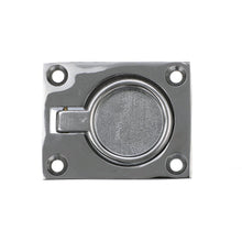 Seachoice Chrome-Plated Cast Brass Square Flush Hatch Ring Pull, 1-7/8 In. X 2-1/2 In. -Modern Boat Sales & Service