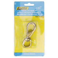 Seachoice Swivel Eye Snap, Cast Brass, Size #1, 3-1/4 In. Long, 5/8 In. ID Eye Default Title -Modern Boat Sales & Service