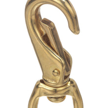 Seachoice Swivel Eye Snap, Cast Brass, Size #2, 3-3/4 In. Long, 3/4 In. ID Eye -Modern Boat Sales & Service