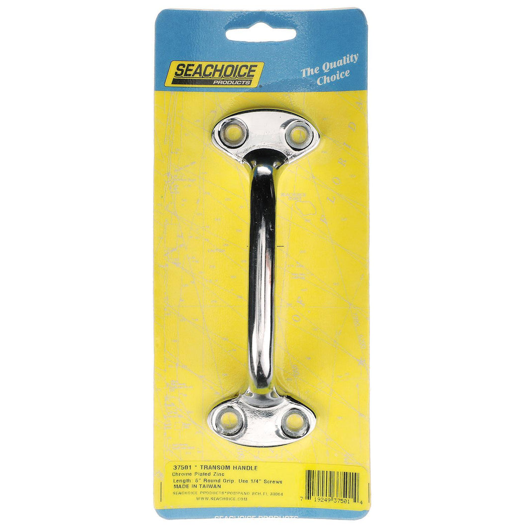 Seachoice 6 In. Transom Handle Chrome, One Size Default Title -Modern Boat Sales & Service