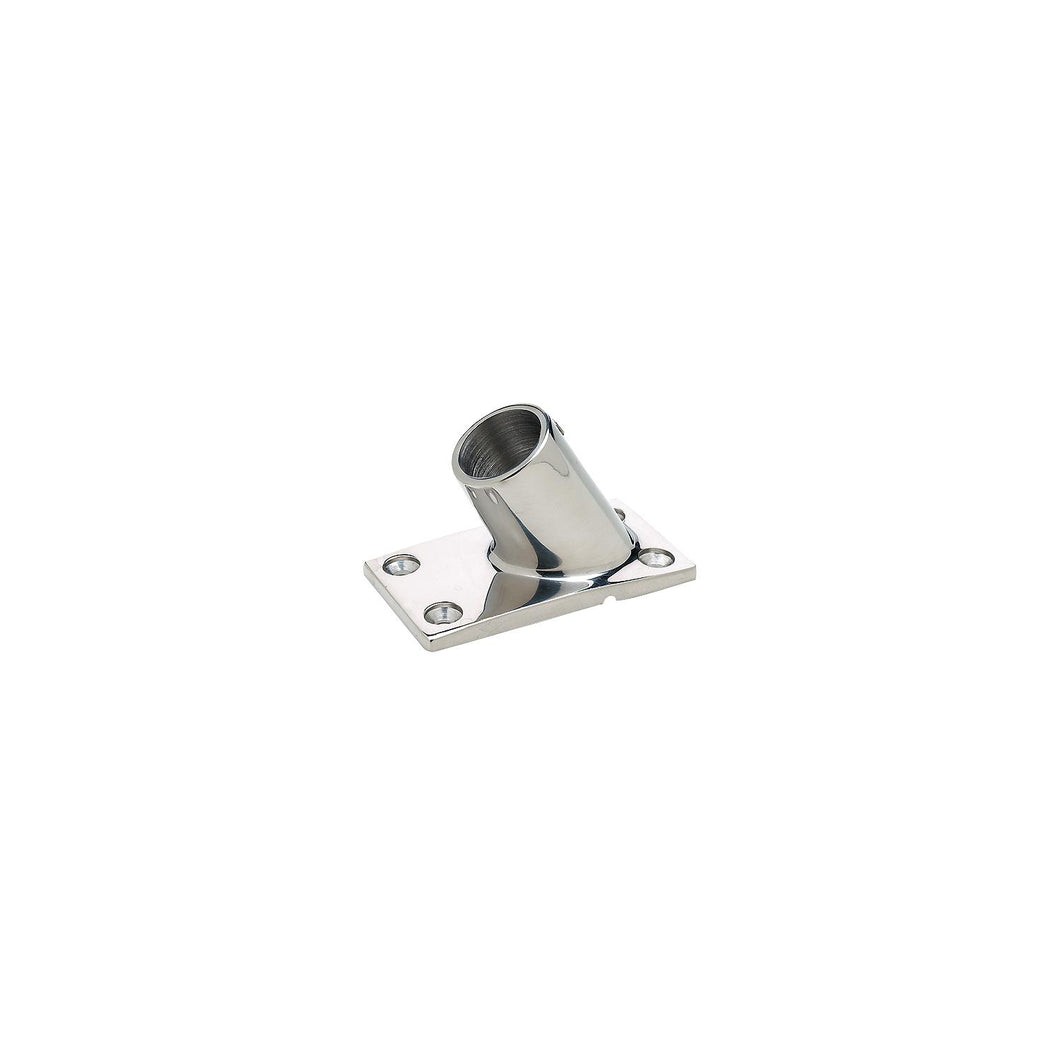 Seachoice Rectangular Base Rail Fitting for 7/8