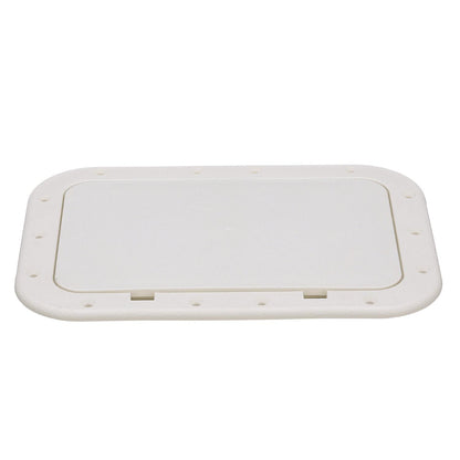 Seachoice White Pry-Out Hatch, 7 In. X 11 In. Inner Dimensions, Acetone Proof Polypropylene Default Title -Modern Boat Sales & Service