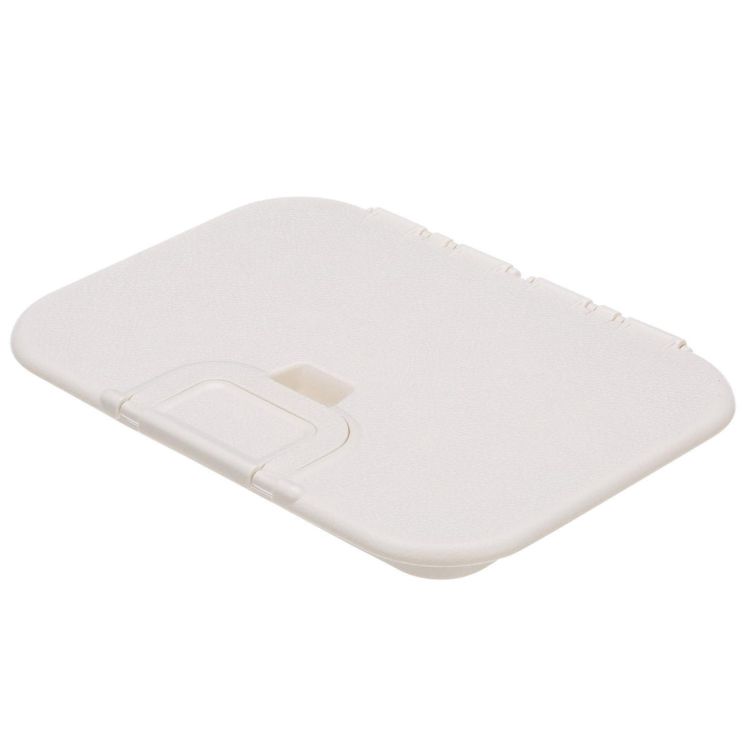 Seachoice Offshore Hinged Low-Profile Hatch, White, 7 In. X 11 In. Default Title -Modern Boat Sales & Service