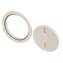 Seachoice Twist 'N' Lock Marine Boat Deck Plate, White Finish, Up to 6-1/2 In. Default Title -Modern Boat Sales & Service