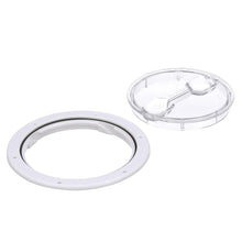 Seachoice 39401 Twist 'N' Lock Deck Plate, White w/ Clear Insert, Up to 6-1/2 In. Diameter Default Title -Modern Boat Sales & Service
