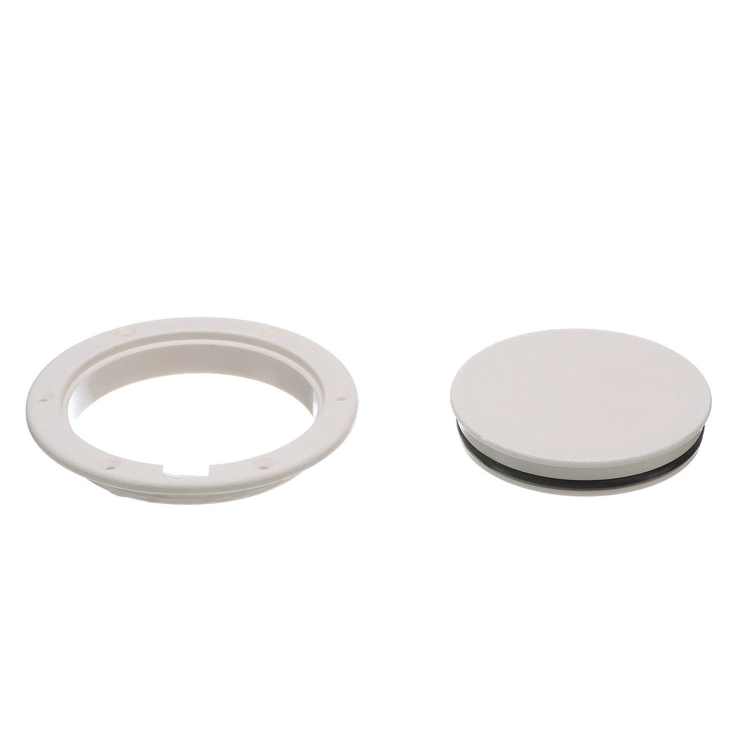 Seachoice White Pry-Up Deck Plate, Watertight, Up to 4-3/8 in. Diameter Default Title -Modern Boat Sales & Service