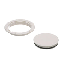 Seachoice White Pry-Up Deck Plate, Watertight, Up to 6-1/2 in. Diameter Hole -Modern Boat Sales & Service