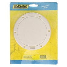Seachoice White Pry-Up Deck Plate, Watertight, Up to 6-1/2 in. Diameter Hole Default Title -Modern Boat Sales & Service